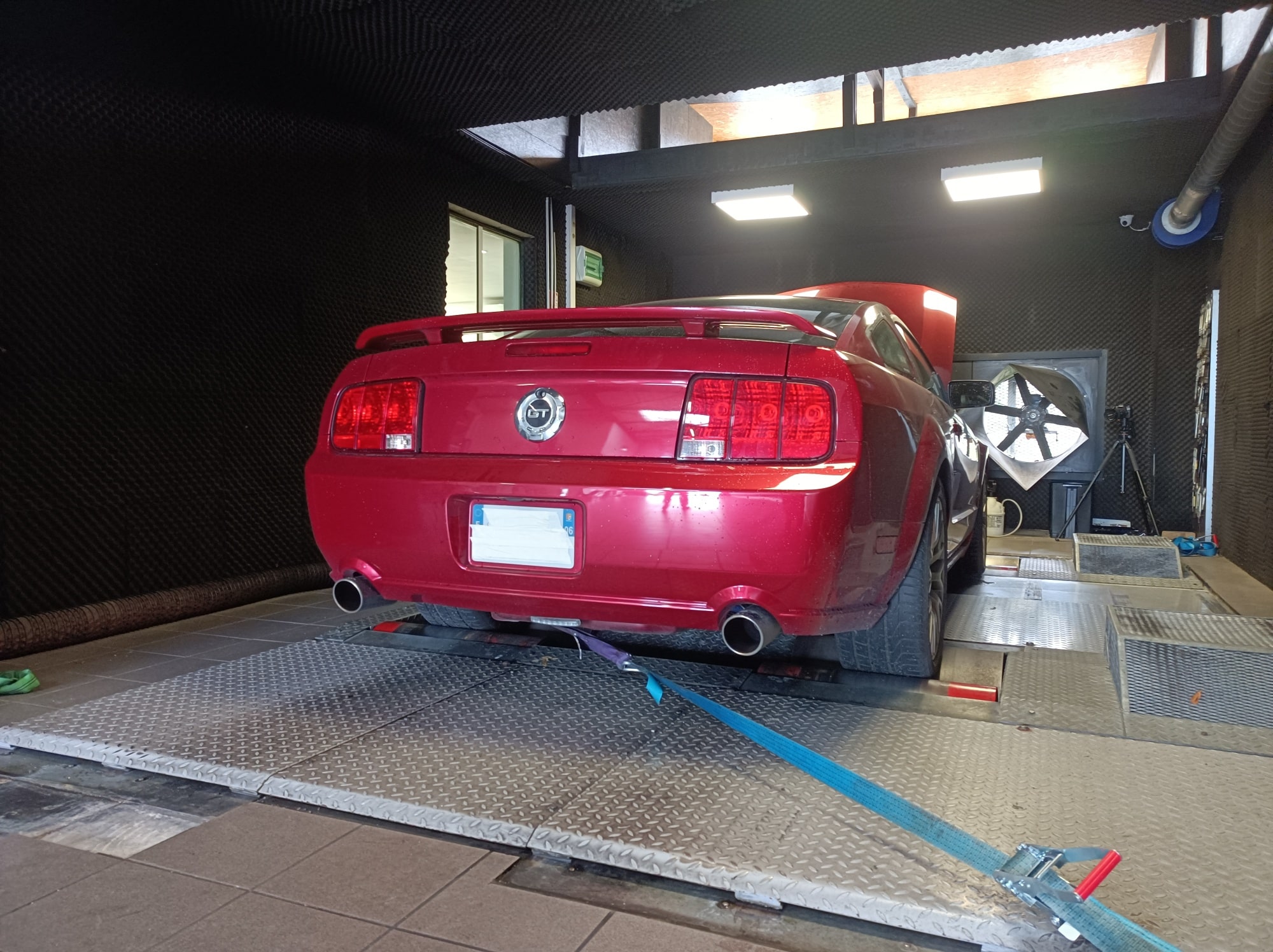 Passage banc Ford Mustang GT V8