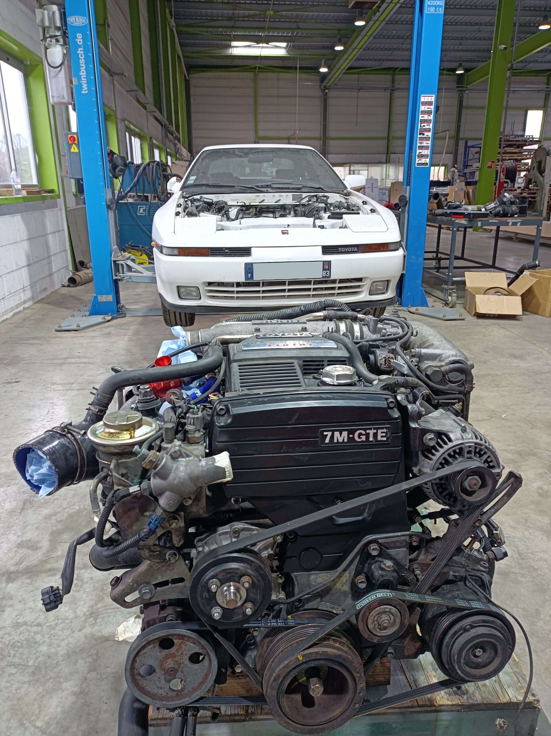 Bloc moteur Toyota Supra