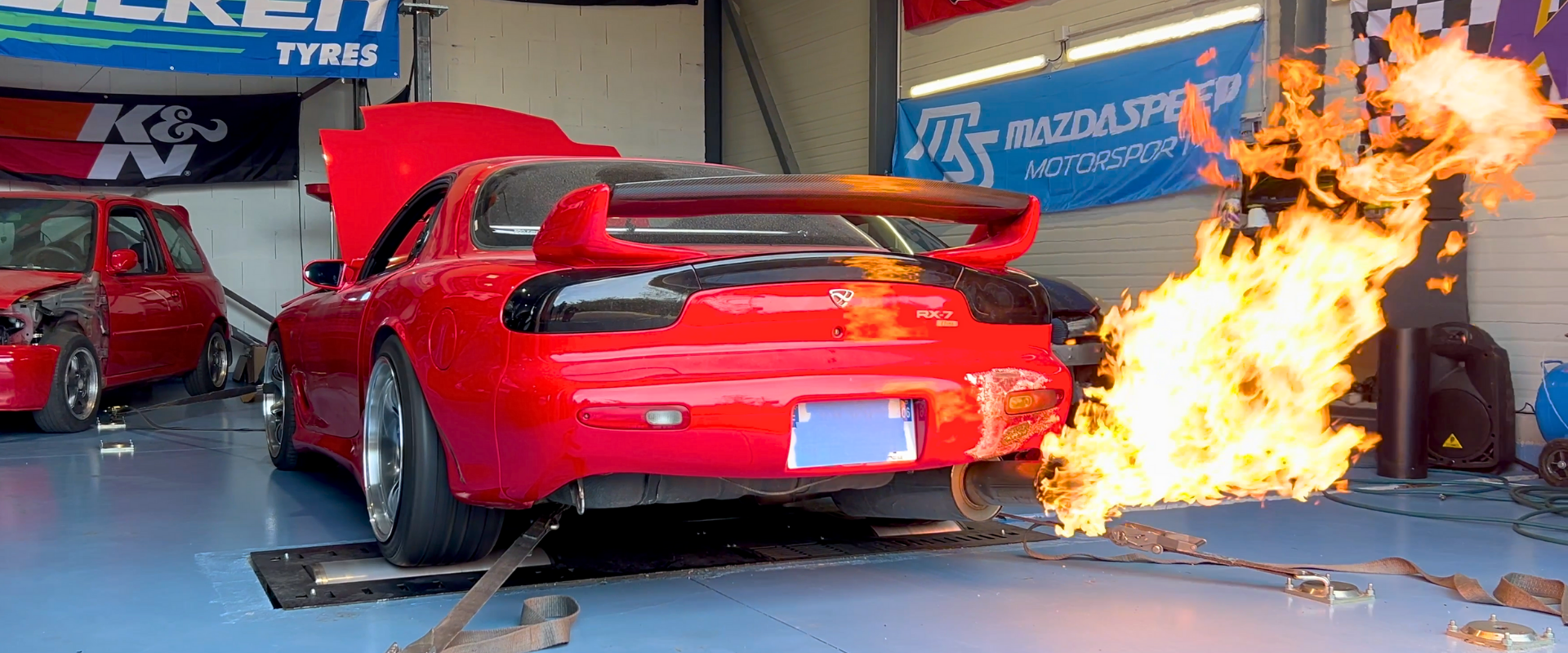 rx7 fd sur banc